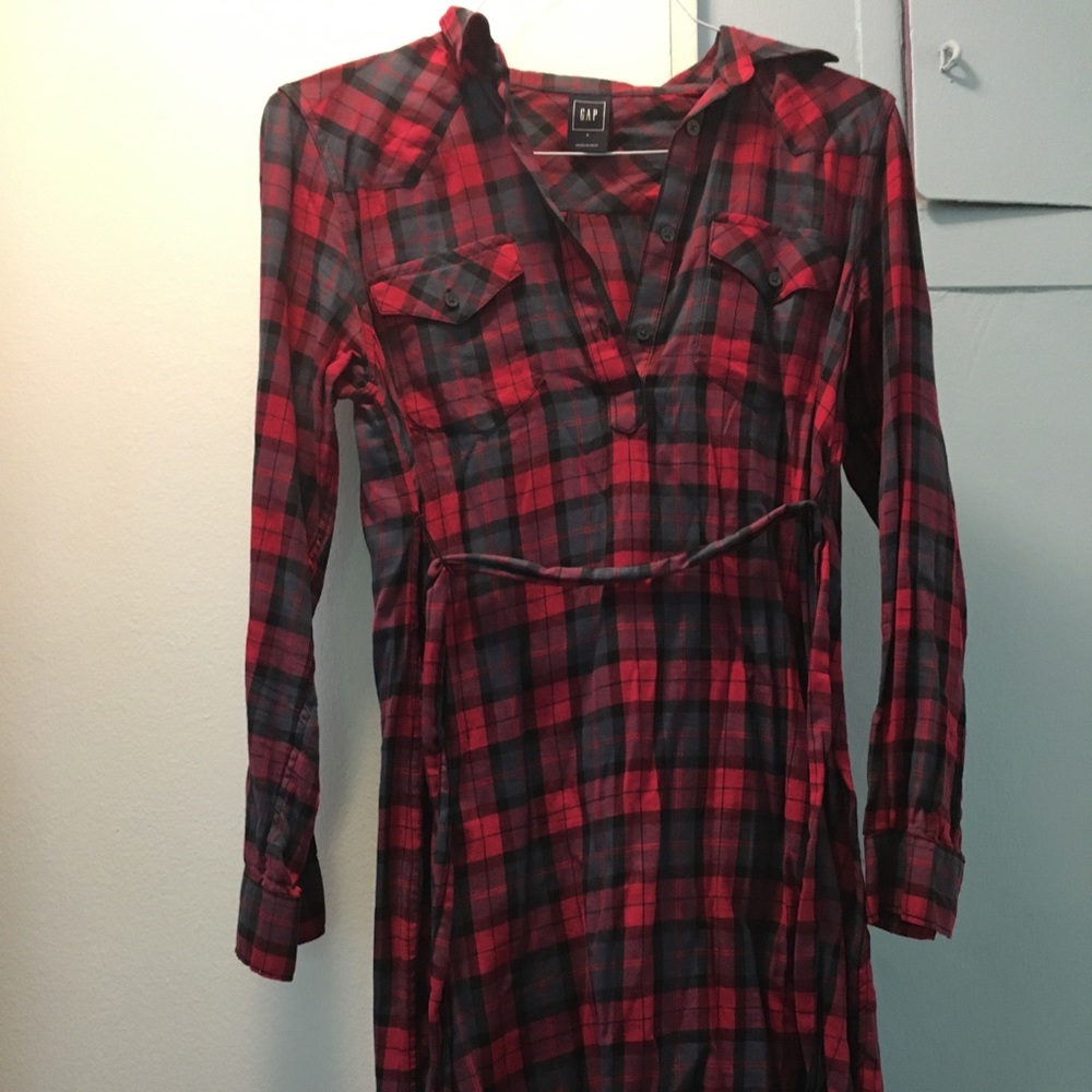 Gap maternity belted dress size small